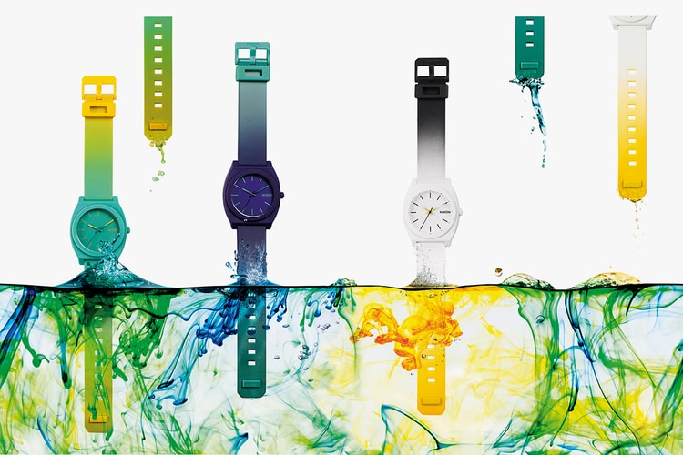 Nixon 2013 夏季 The Time Teller P Dip-Dye Collection 系列腕表
