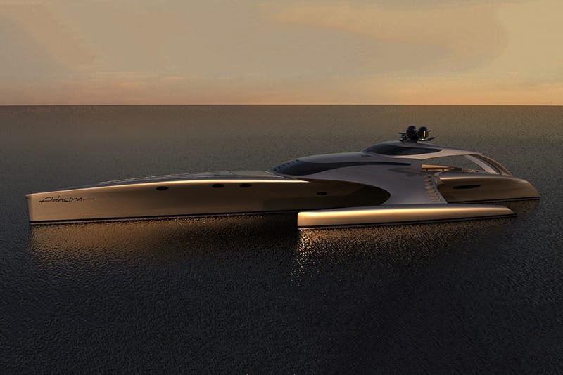 設計師 John Shuttleworth 打造超級遊艇 Adastra Superyacht  