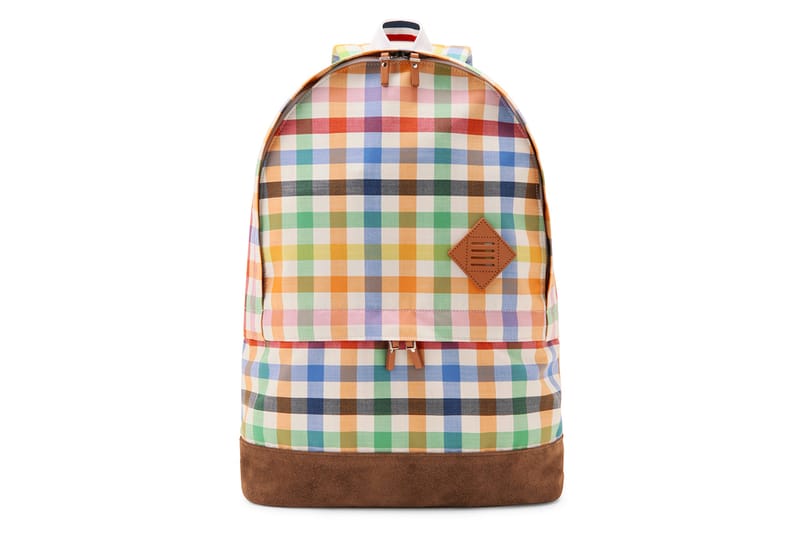 Thom Browne Checkered Backpack 多彩格紋背包