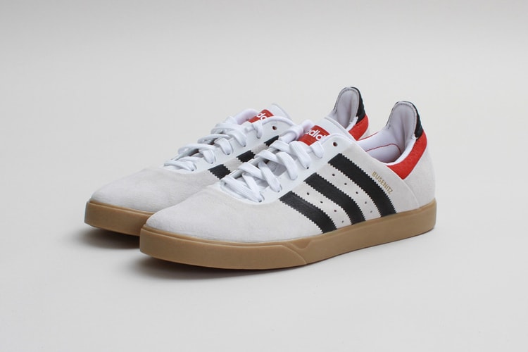 adidas Skateboarding Busenitz ADV Run White/Black-Brick 配色