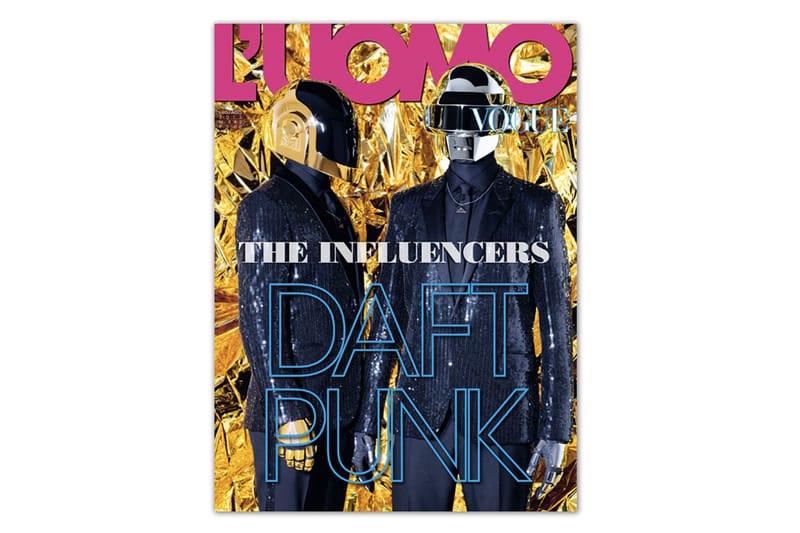 最新一期《L’Uomo Vogue》由 Daft Punk 擔任封面人物