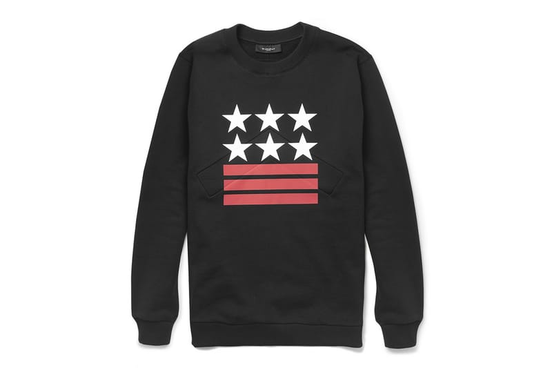 Givenchy Neoprene-Insert Printed Cotton Sweatshirt 圓領衛衣