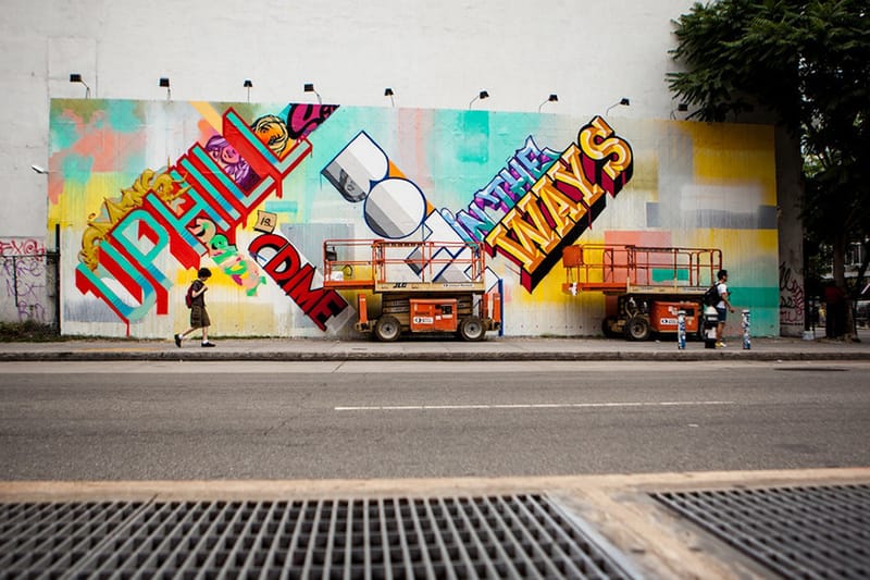 REVOK 與 POSE 聯手打造 Paint Bowery Wall 塗鴉牆