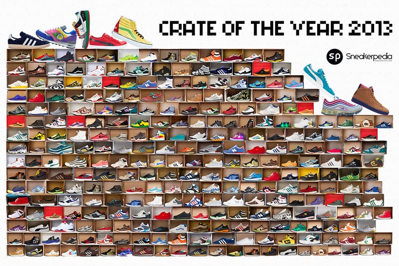 Sneakerpedia 2013 年度"Crate of the Year” 競賽