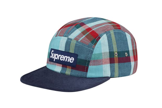 Supreme 2013 夏季 Madras Camp Cap 帽款