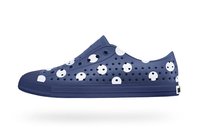 COMME des GARCONS x Native Shoes Jefferson Polka Dot 聯名鞋款