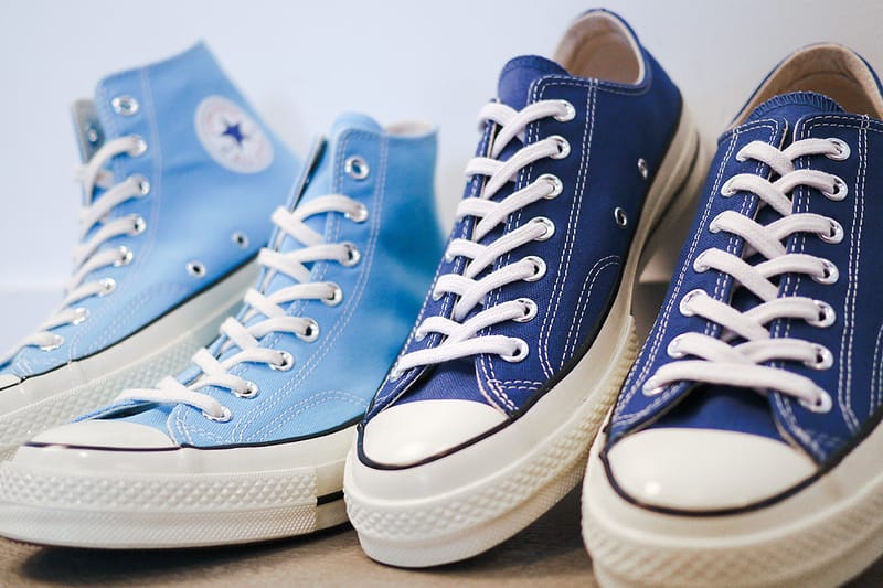 Converse First String 1970s Chuck Taylor “Heritage Blue” & “True Navy” 鞋款