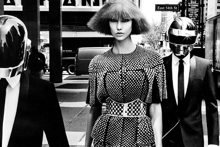 Daft Punk 與 Karlie Kloss 共同演繹 《Vogue》 造型特輯