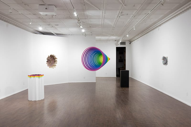 Jen Stark 於 Cooper Cole 舉辦 “Vortextural” 個人展覽