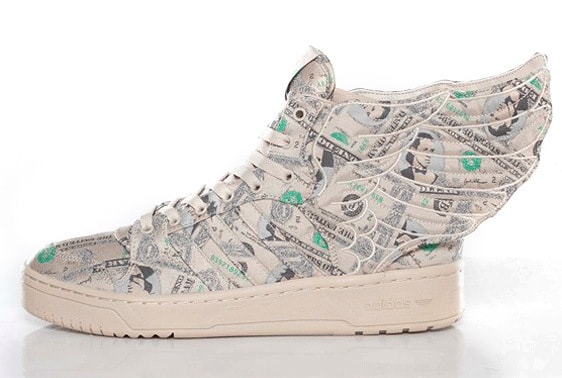 Jeremy Scott x adidas JS Wings 2.0 “Money” 球鞋