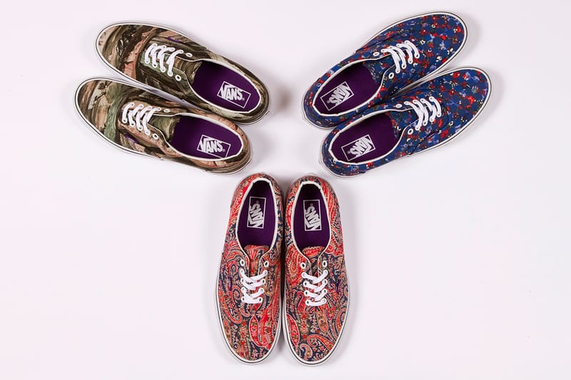 Liberty x Vans 2013 夏季聯乘系列