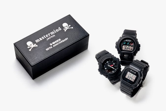 mastermind JAPAN x Casio G-Shock 30 週年紀念手錶系列
