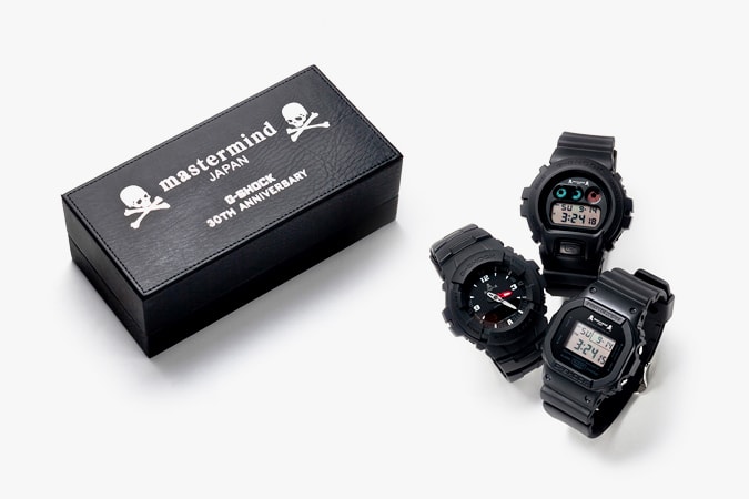 mastermind JAPAN x Casio G-Shock 30 週年紀念手錶系列