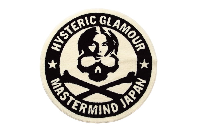 mastermind JAPAN x Hysteric Glamour Circle Rug 聯名地墊