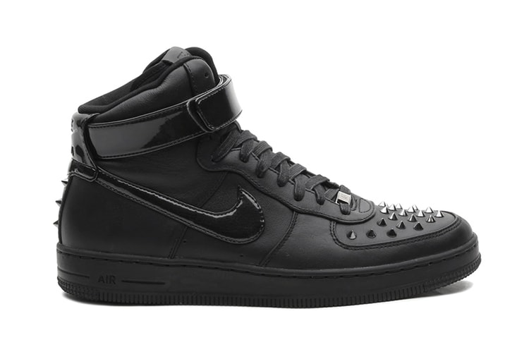 Nike Air Force 1 Downtown Hi Spike Black 鞋款