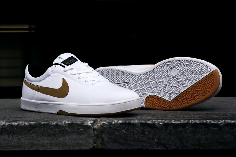 Nike SB Koston SE White/Metallic Gold 配色