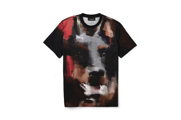Givenchy Doberman-Print Cotton-Jersey 印花 T-Shirt
