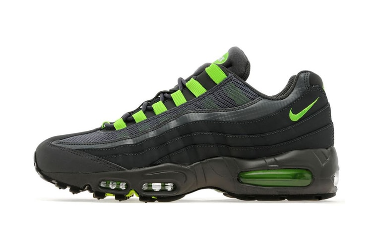 Nike Air Max 95 Dark Grey/Flash Lime JD Sports 獨佔配色
