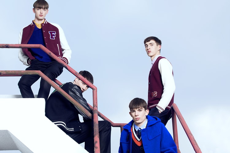 Raf Simons for Fred Perry Laurel Wreath 2013 秋冬系列造型 Lookbook