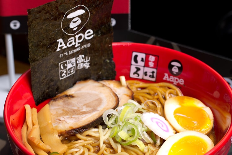 Ramen Iroha x AAPE by A Bathing Ape 期間限定拉麵店