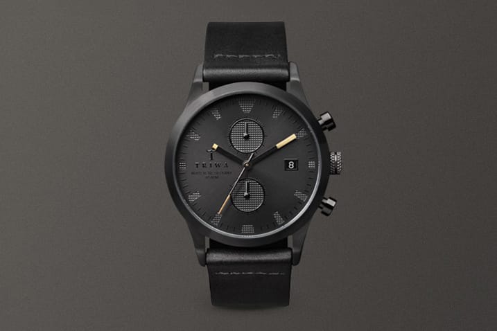 Rasmus Storm x TRIWA「Sort of Black」聯乘腕錶系列