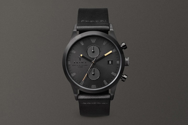 Rasmus Storm x TRIWA「Sort of Black」聯乘腕錶系列