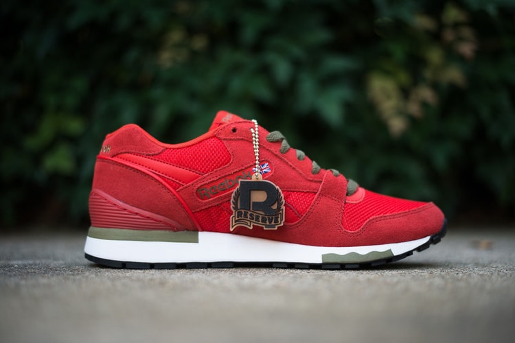 Reebok GL6000 Red/Olive 配色