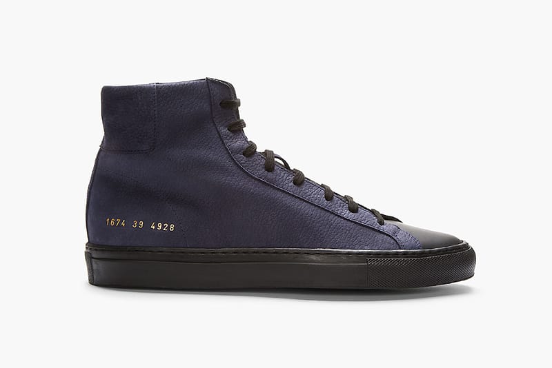 Robert Geller x Common Projects 聯名高筒鞋款