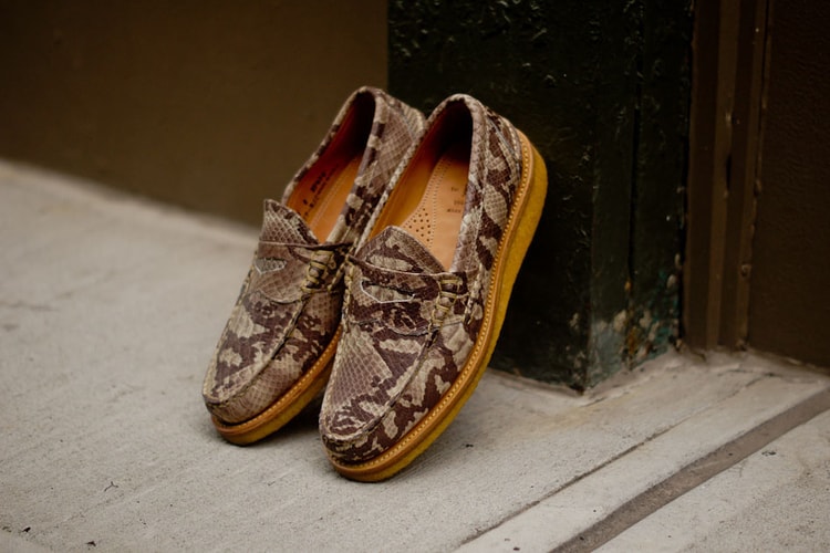 Ronnie Fieg x Yuketen 2013 秋季 Snake Penny Loafer 聯名鞋款