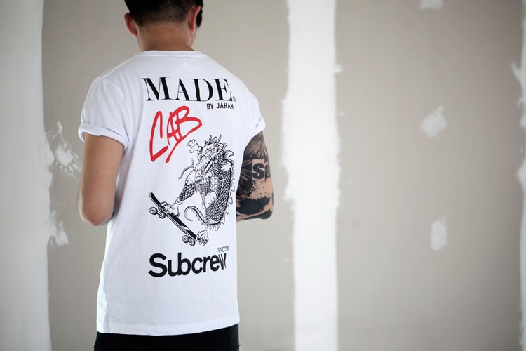 Steve Caballero x Jahan Loh x Subcrew “DOUBLE DRAGON” 聯名 T 恤