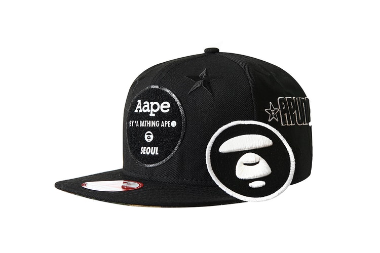 AAPE by A Bathing Ape x New Era 首爾限定帽款