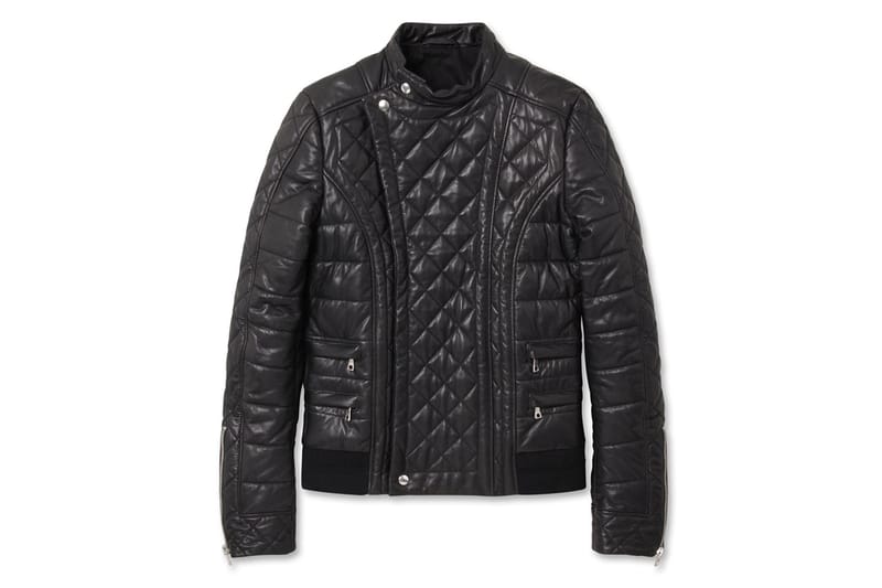 Balmain Quilted Leather Riders Jacket 機車夾克
