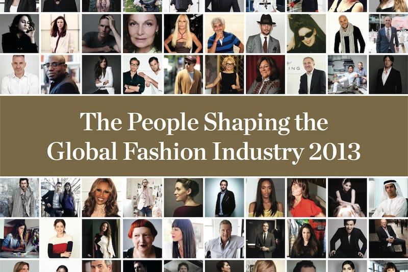 由 Business of Fashion 評選出的《The BoF 500》時尚界最具影響力 500 人榜單 