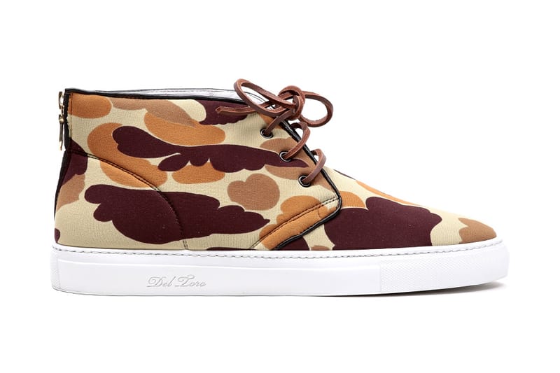 Del Toro Sahara Neoprene Alto Chukka Sneaker 沙漠迷彩鞋款