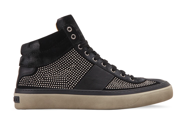 Jimmy Choo Suede Studs Sneaker 高筒球鞋