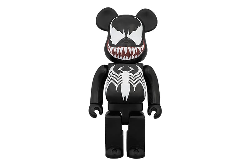 Marvel x Medicom Toy 400% Venom Bearbrick 聯名限量玩偶