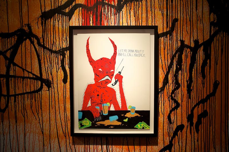 Neck Face「No Mercy For The Weak」個人畫展 @ New Image Art Gallery 現場回顧