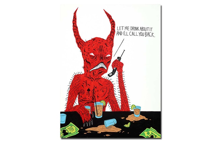 美國藝術家 Neck Face 在 New Image Art 舉行「No Mercy For The Weak」個人作品展