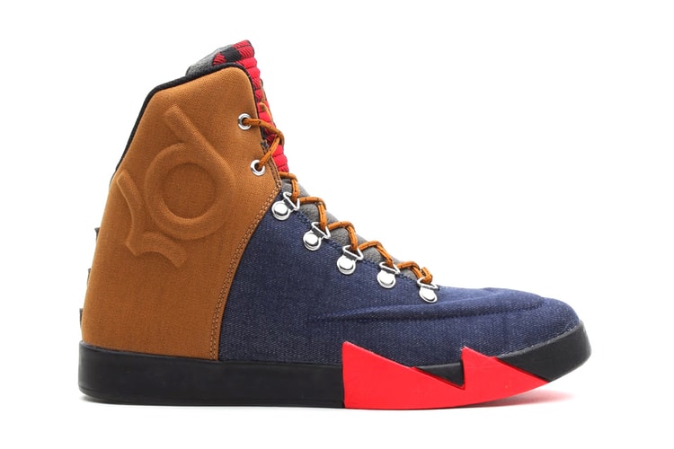 Nike KD VI NSW Lifestyle Denim/Ale Brown-University Red 配色