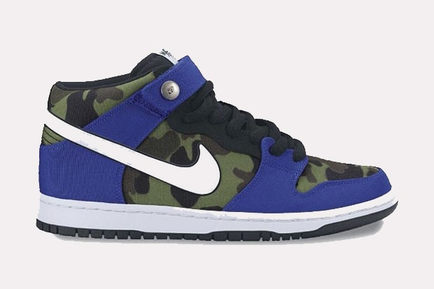 Nike SB Dunk Mid「Royal Camo」配色