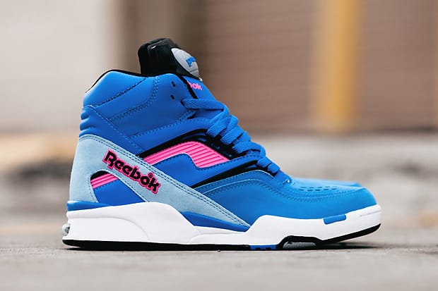 Reebok Twilight Zone Pump Blue/Pink 配色