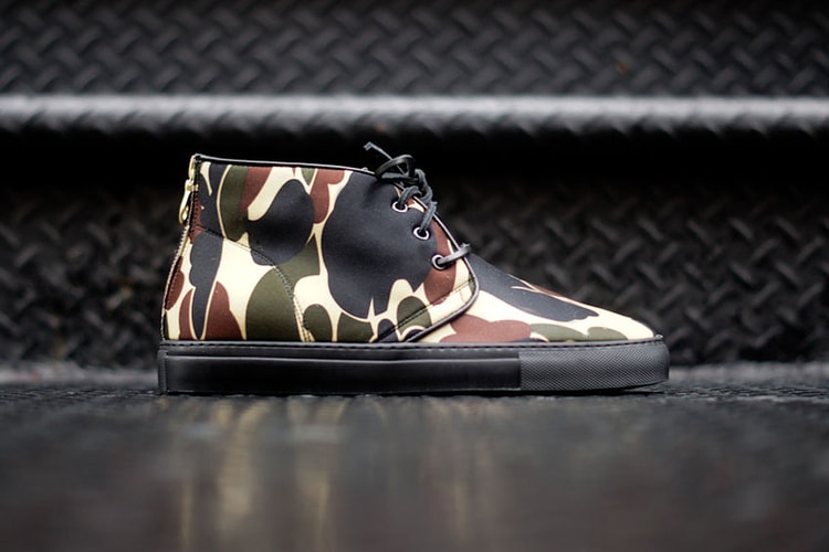 Ronnie Fieg for Del Toro 2013 秋季 Cloud Camo Neoprene Chukka 迷彩鞋款