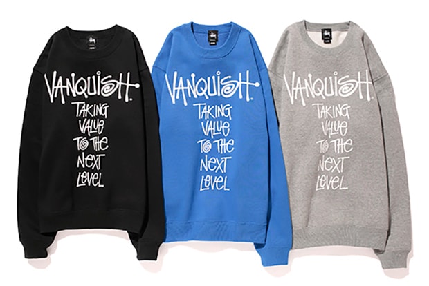 VANQUISH x Stussy 2013 秋冬聯名 Message Crew 系列