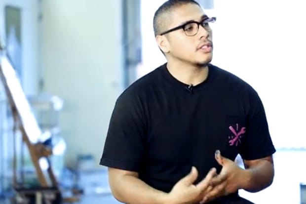 造訪藝術家 Patrick Martinez 的工作室