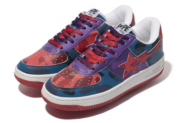 A Bathing Ape「Color Camo Crazy」BAPE STA 鞋款