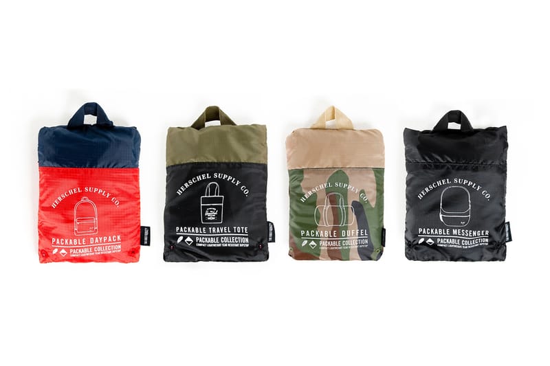 Herschel Supply Co. 假日季 Packable 系列包款上架