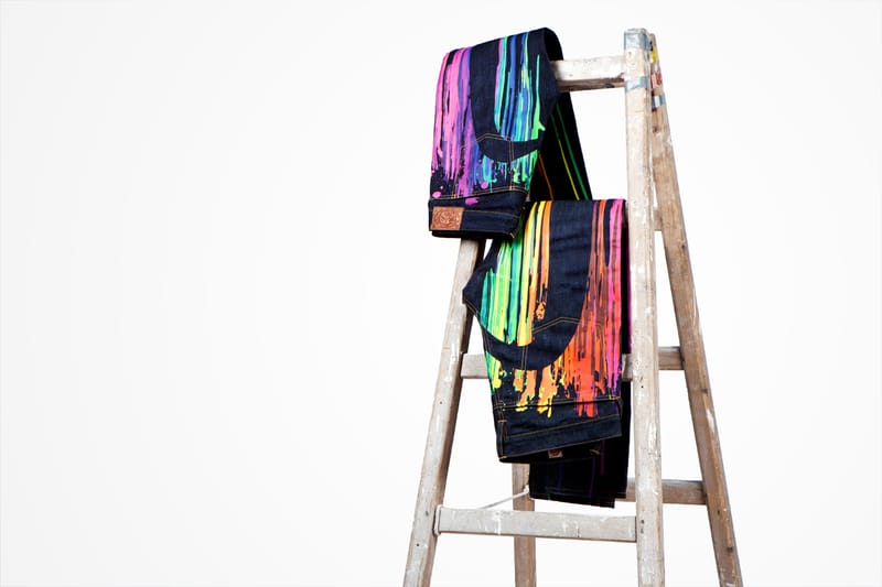 INSA x Evisu 聯名牛仔褲 Daicock Raw Denim Jeans