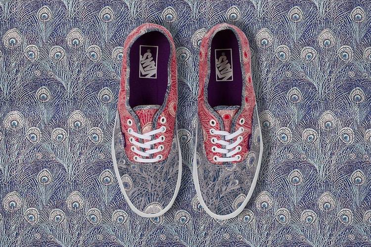 Liberty Art Fabrics x Vans 2013 Holiday 聯名鞋履系列