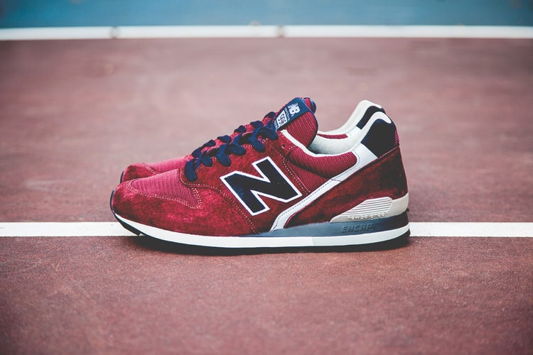 New Balance M996「Burgundy Suede」配色