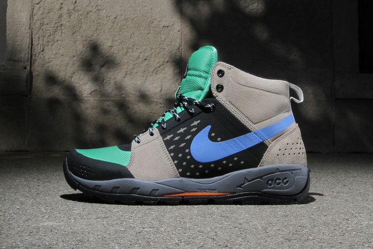 Nike ACG Alder Mid Khaki/Gamma Green-Black-Distance Blue 配色